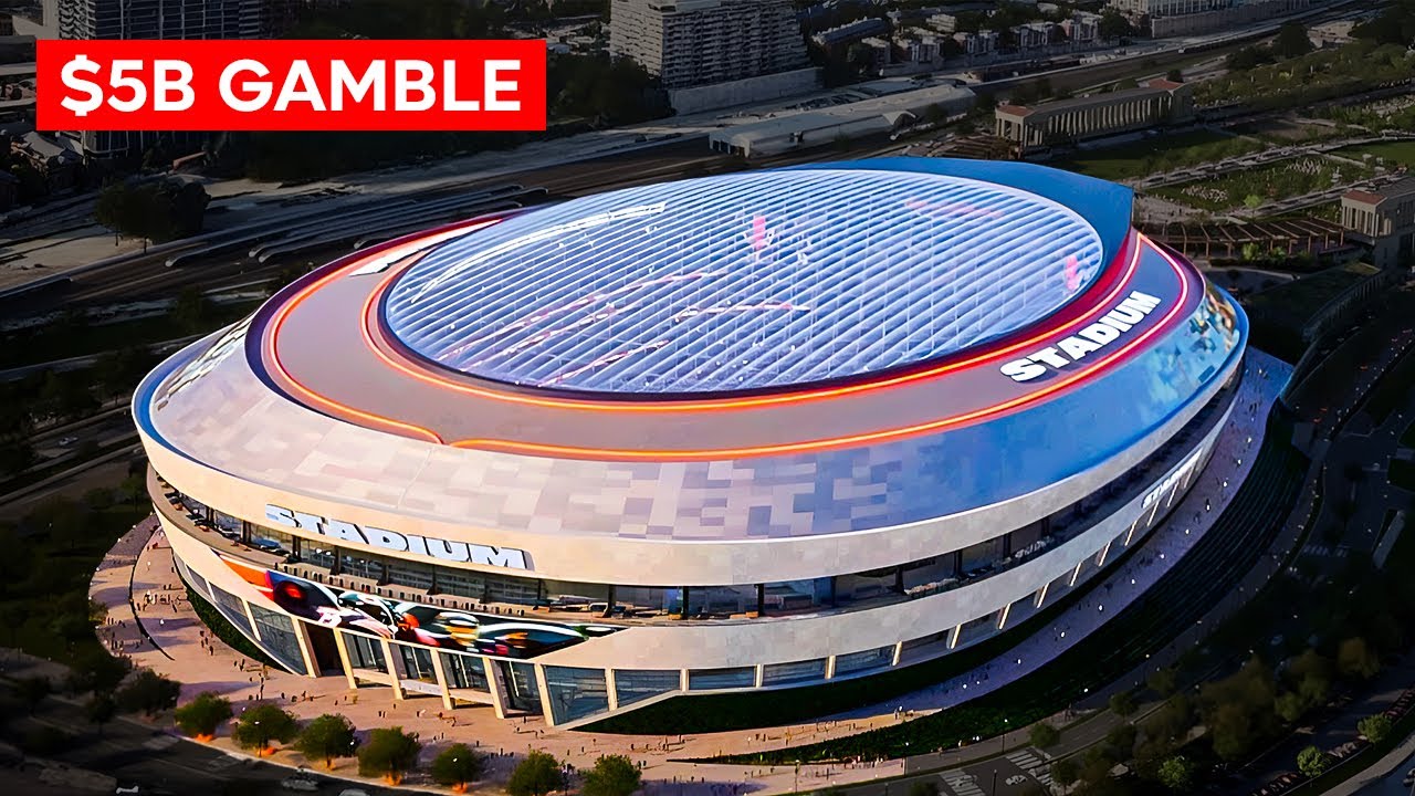 Inside The Chicago Bears' New $5 Billion Stadium In Arlington Heights