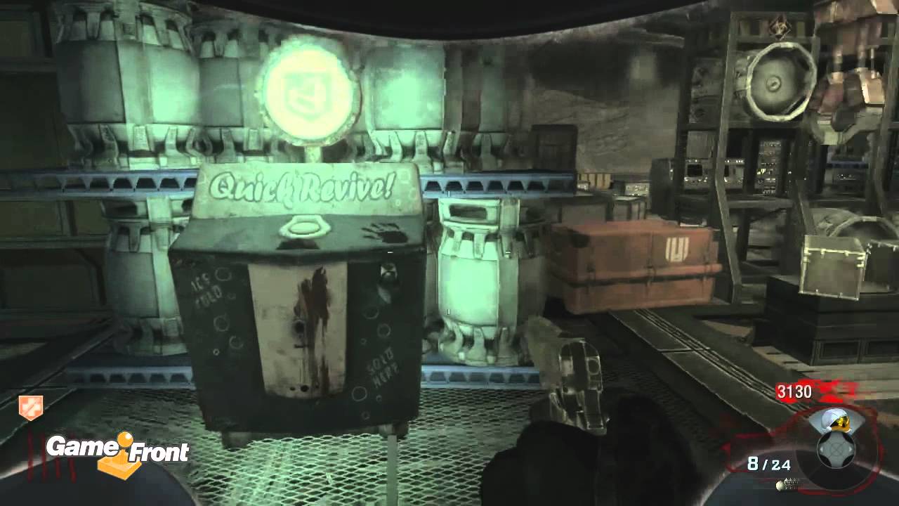 CoD Black Ops - Zombie Map Moon - Achievement Guide - Perks in Spaaaaace!