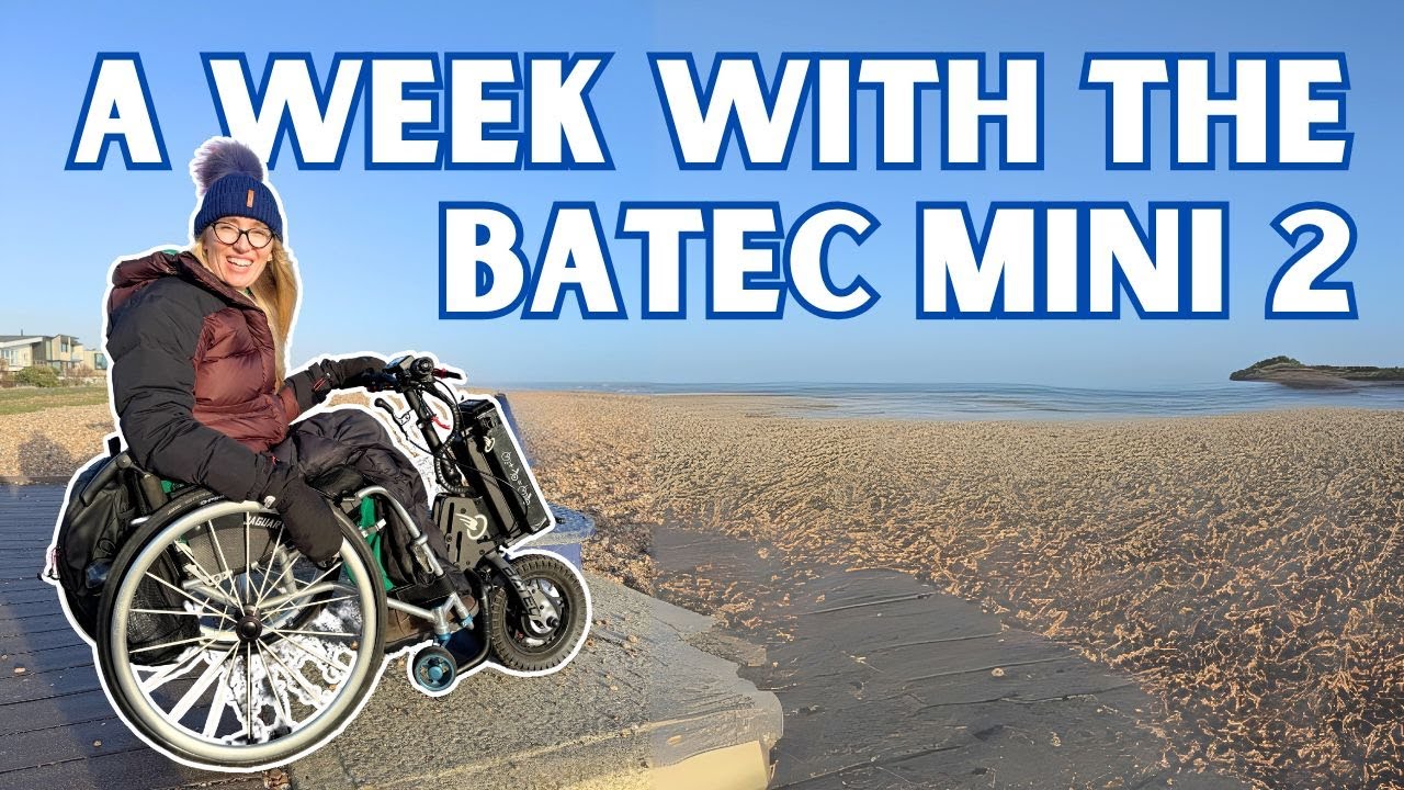 ♿️ MOBILITY AID REVIEW: I test drive the Batec mini 2 for a week in my life. Plus a special guest!