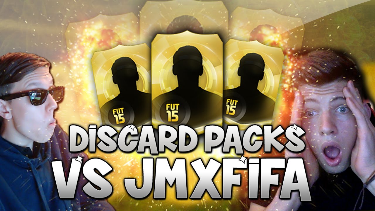 FIFA 15 FUNNY DISCARD PACKS VS JMXFIFA!!