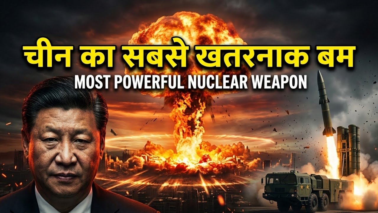 China’s Most Powerful Nuclear Bomb 😱 | Does China Really Have the World’s Deadliest Nuclear Weapon?
