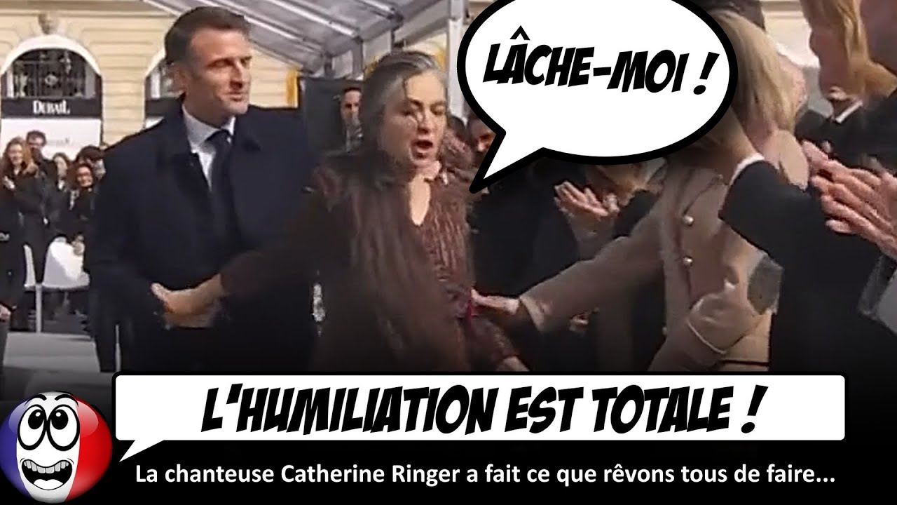 Macron se prend un ÉNORME VENT de la part de la chanteuse Catherine Ringer (Rita Mitsouko)