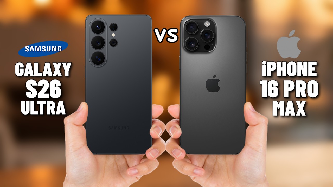 Samsung Galaxy S26 Ultra vs iPhone 16 Pro Max &ndash; Ultimate Flagship Battle! 🔥