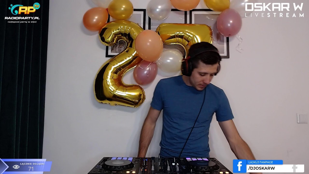 Oskar W  | 02.06.2023 | Oskar W B-Day Party | RadioParty.pl | Klubowa muzyka 2023 |Hity TikTok |Vixa