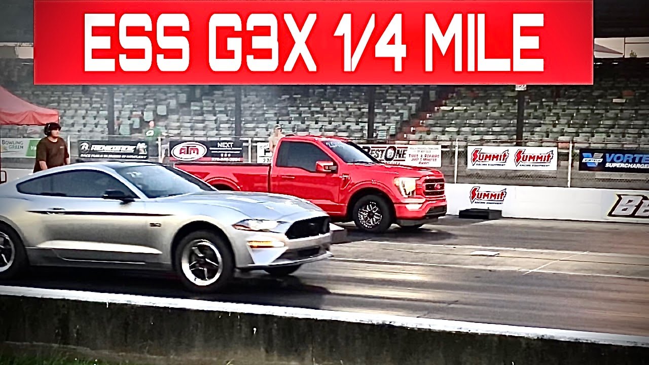Возвращаемся на дистанцию ​​в 1/4 мили на ESS G3 22 Mustang, чтобы установить личный рекорд в сер...