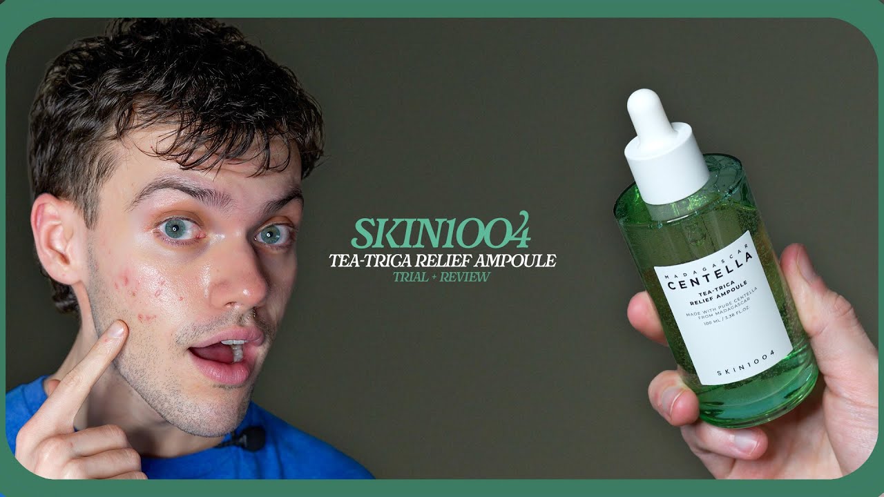 skin1004 madagascar centella tea trica relief ampoule | пробная версия + обзор