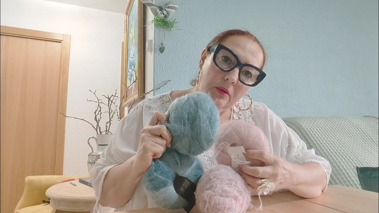На улице +30 ,вяжу из хлопка,но мечтаю о мохере.