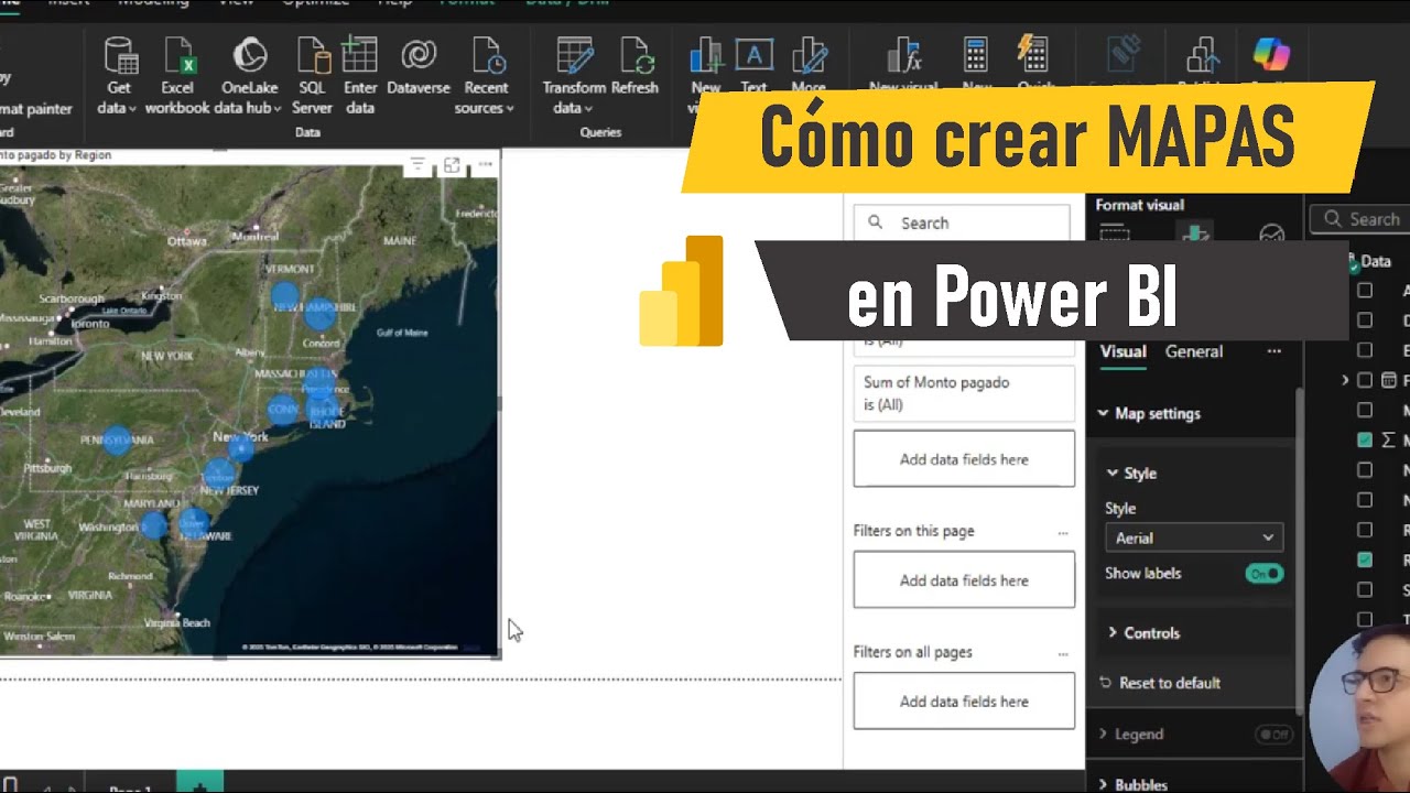 Mapas en Power BI | Visualiza Datos Geográficos con Impacto 🌍📊