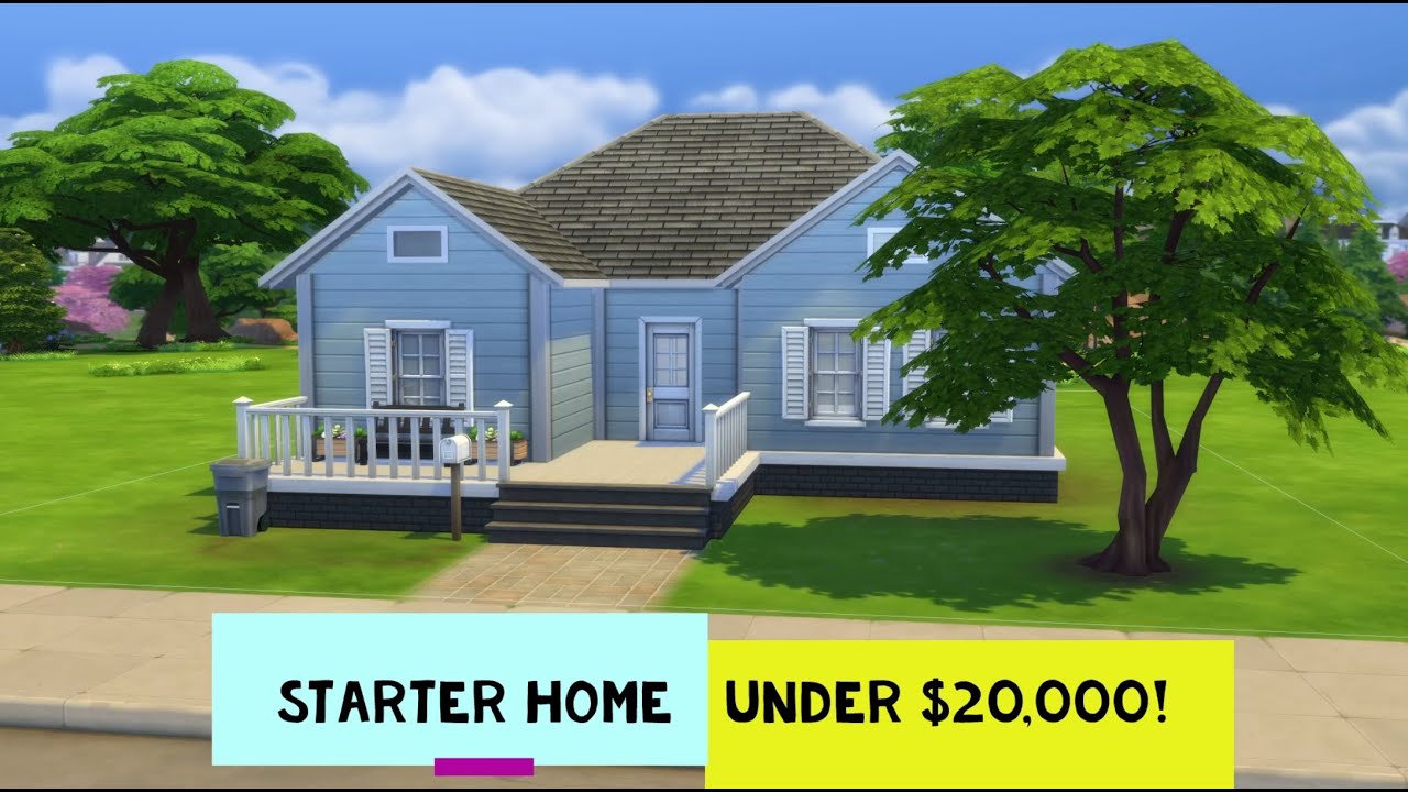 Sims 4 House Build UNDER $20,000!