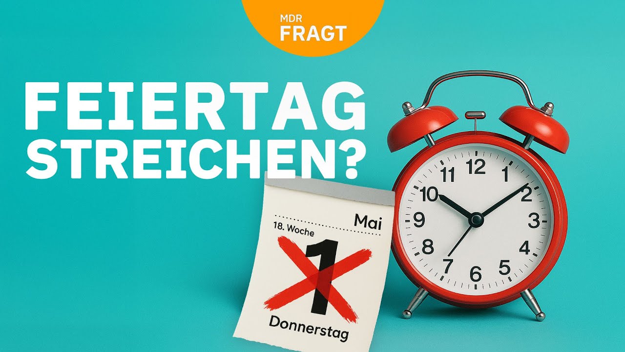Arbeiten wir zu wenig? Feiertag streichen, Wachstum retten? | MDR um 4 | MDR