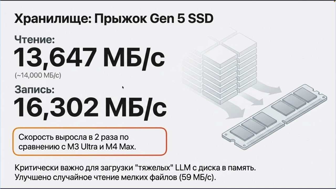 Apple M5 Max: мощь локального AI
