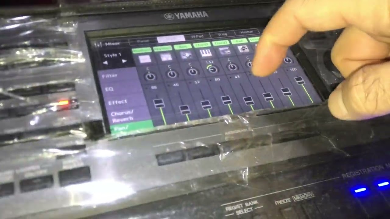 YAMAHA A5000 RİTİM SESLERİ AYARDAN SONRA HAFIZAYA ALMAK İÇİN NE YAPMALI