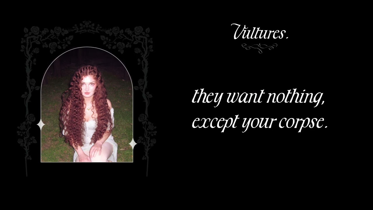 VULTURES (LYRIC VIDEO)