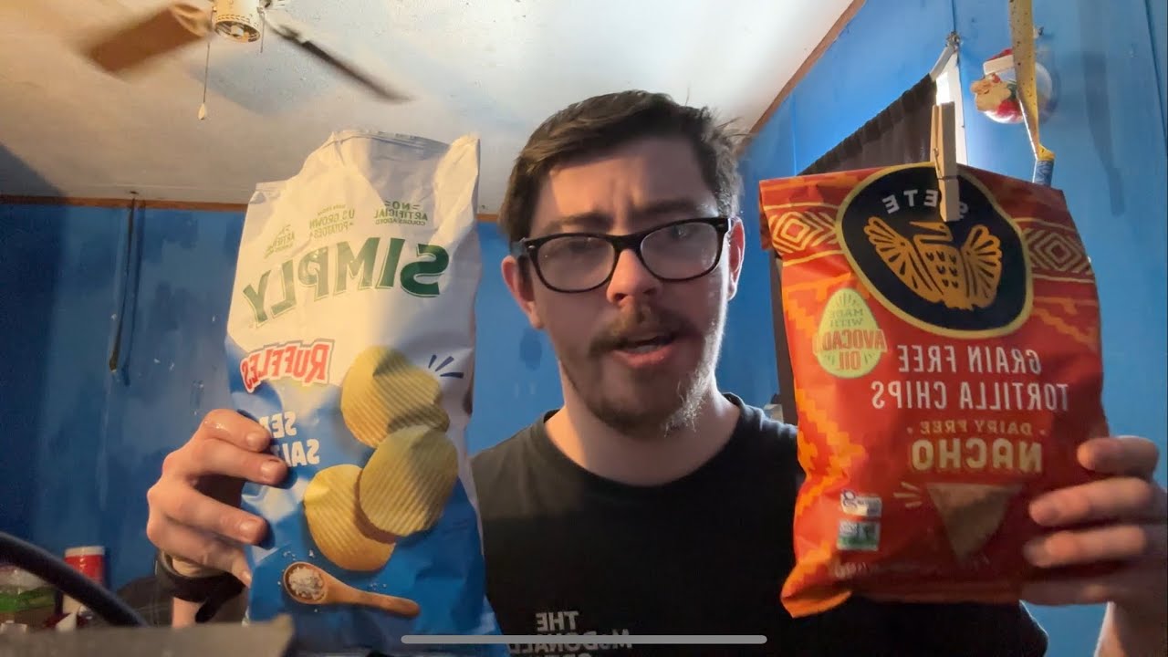 Reviewing siete nacho and simply ruffles sea salt 
