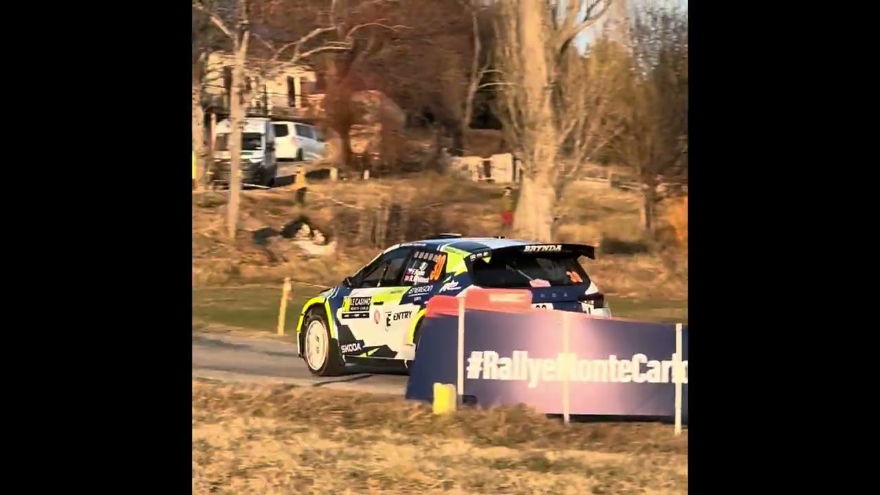 WRC Monte-Carlo 2026 Shakedown
