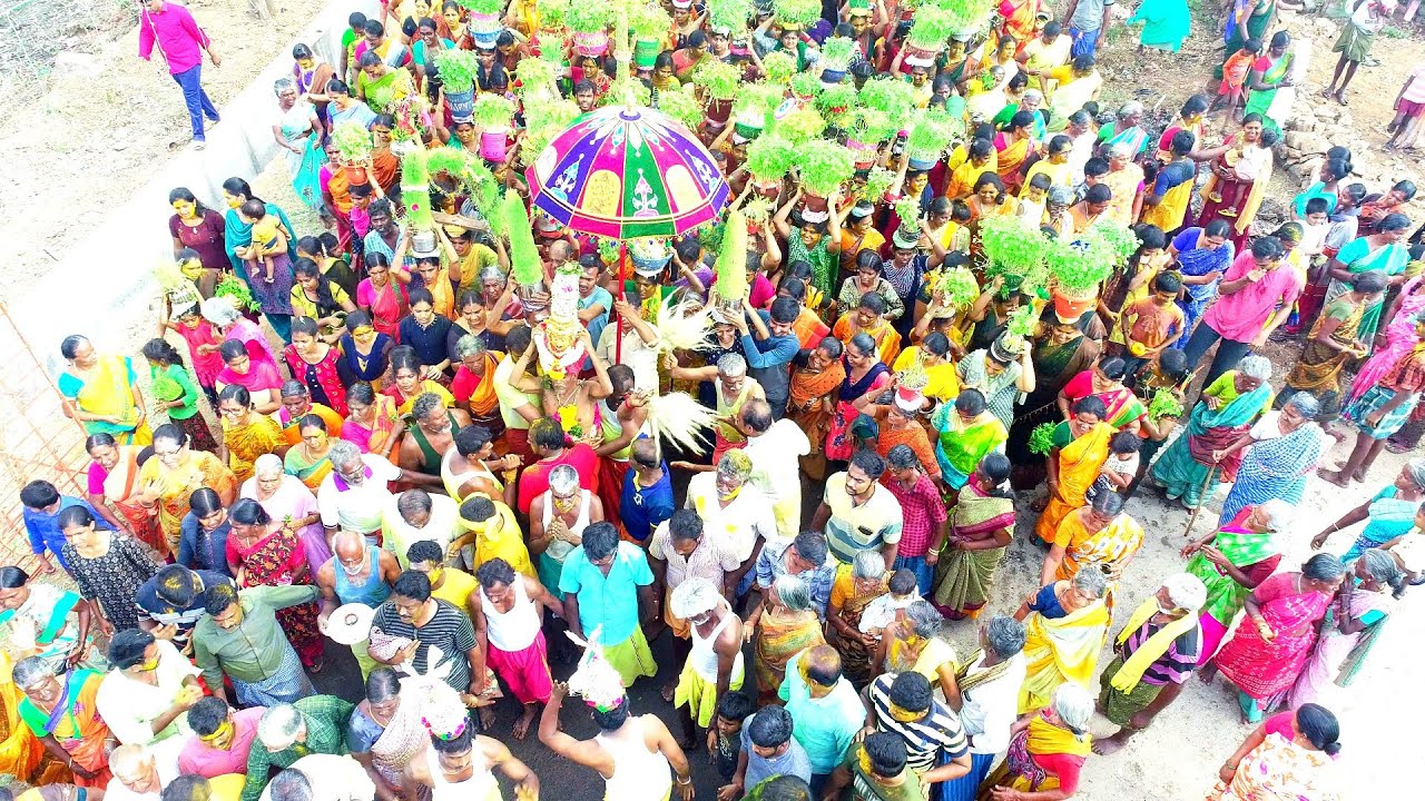 சாமி ஊர்வலம் - பொங்கல் - Sri Kaliamman Pongal - 2023 , Day 3 pongal