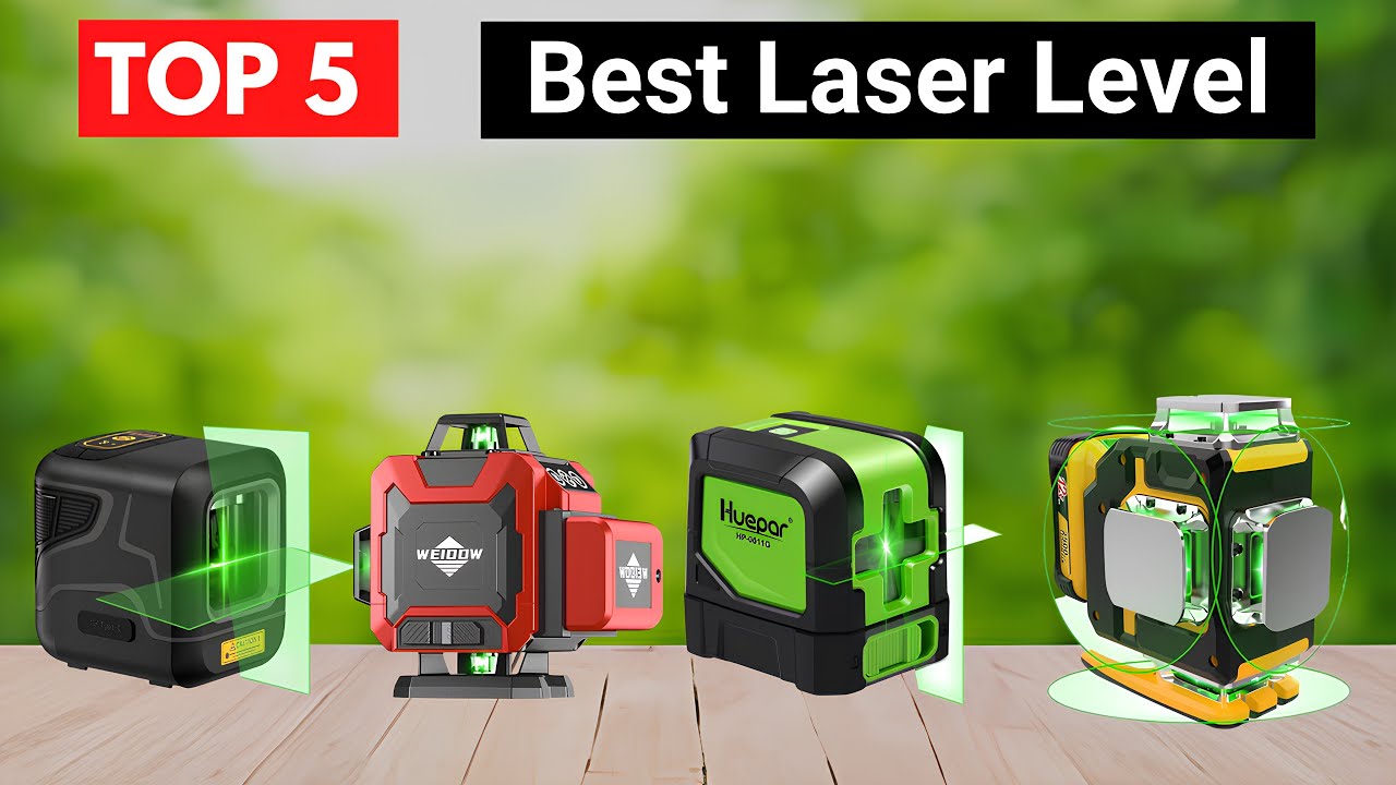 Топ-5 лучших лазерных нивелиров 2026 года | Точные, долговечные и простые в использовании
