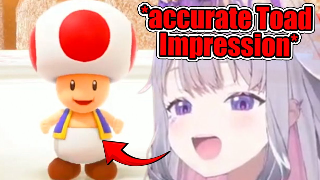 Biboo Nails an Accurate Toad Impression