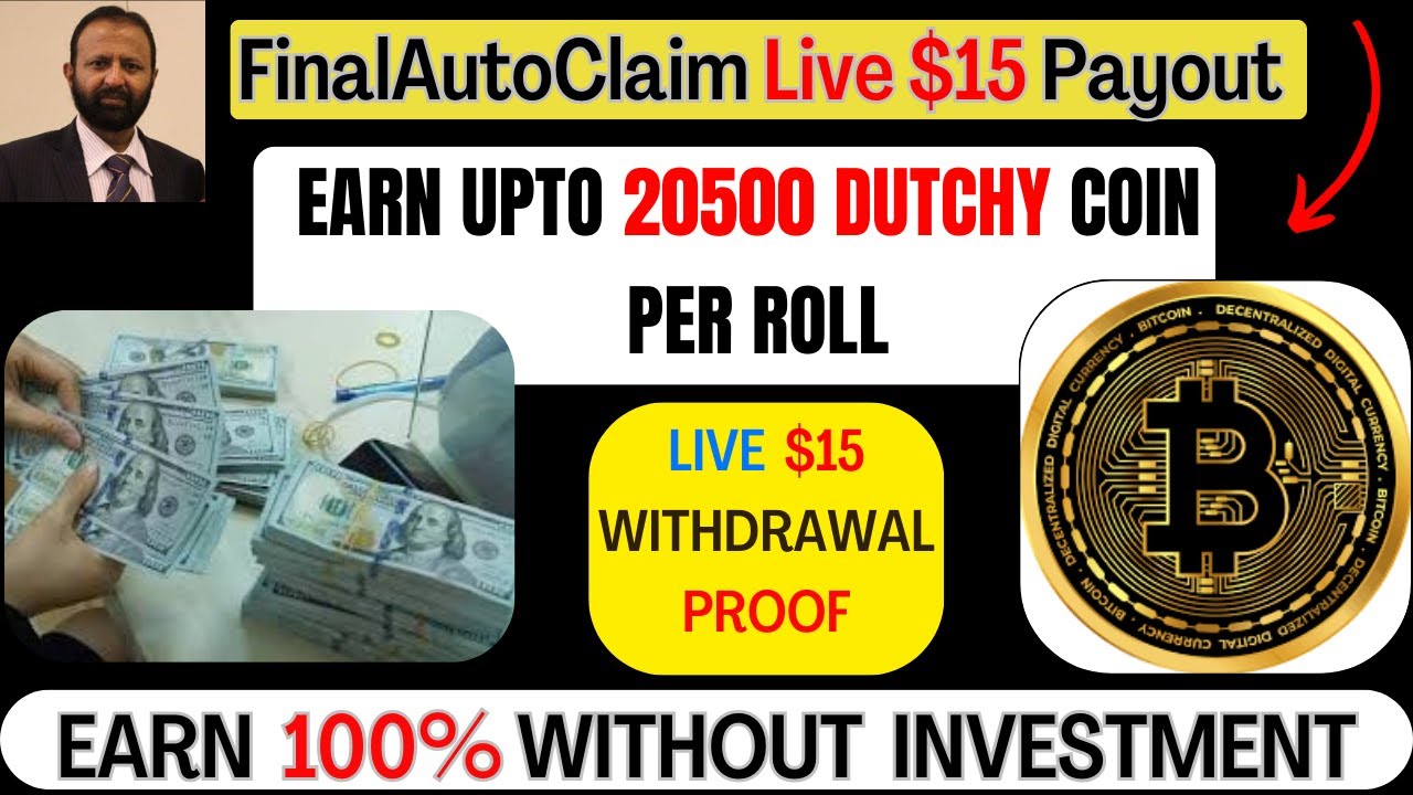 Dutchycorp Final Autofaucet Website Payment proof $15 Withdrawal | #Dutchycorp