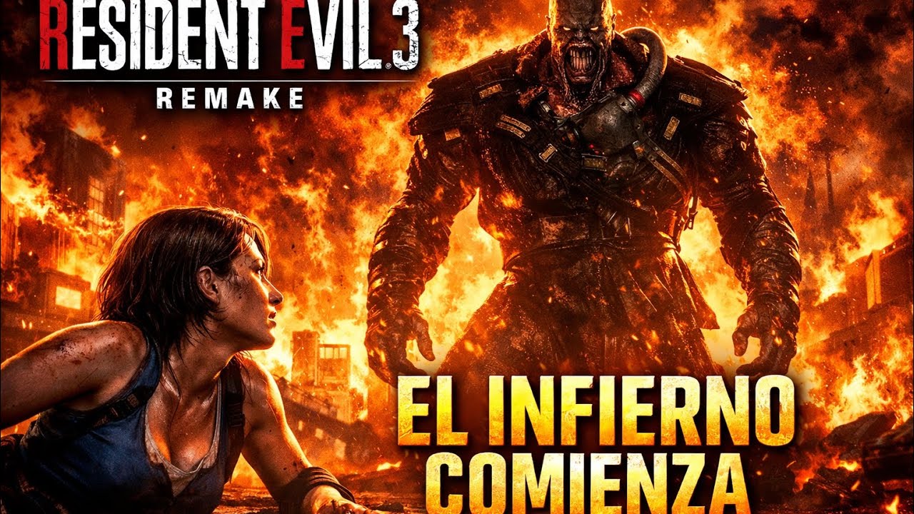 RESIDENT EVIL 3 REMAKE | El Infierno Comienza en Raccoon City 🔥 #1