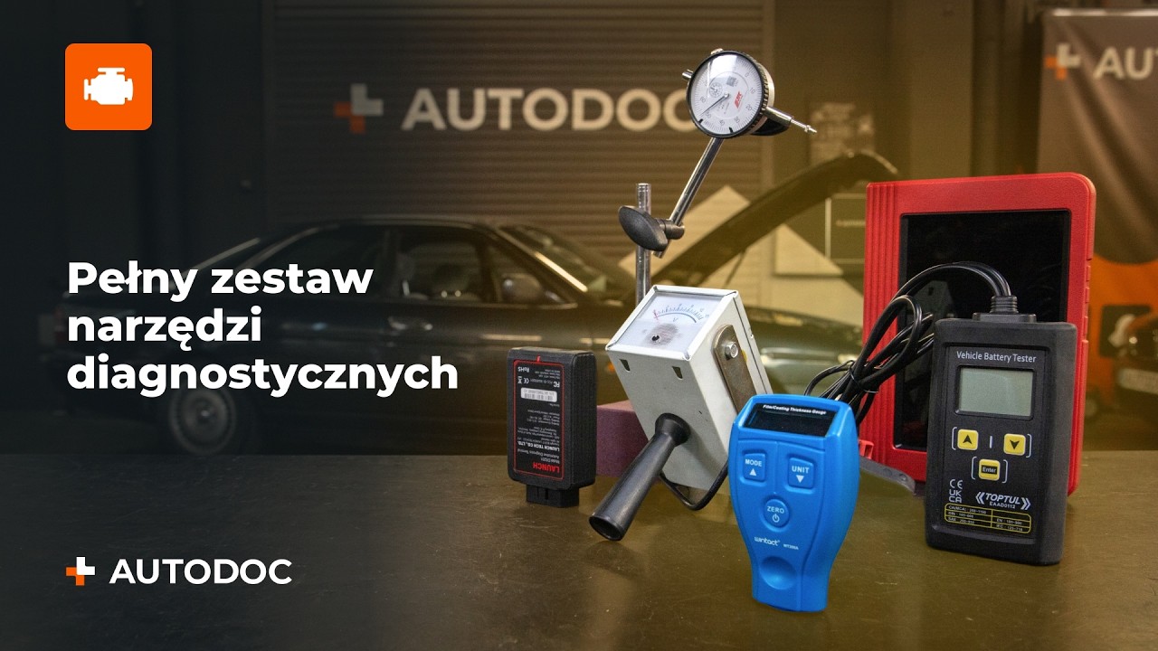 Wszystkie narzędzia do diagnostyki samochodu
