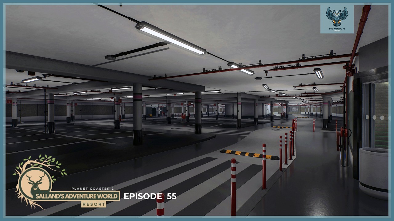 Fire Sprinkler System Parking Garage | Salland's Adventure World | 55