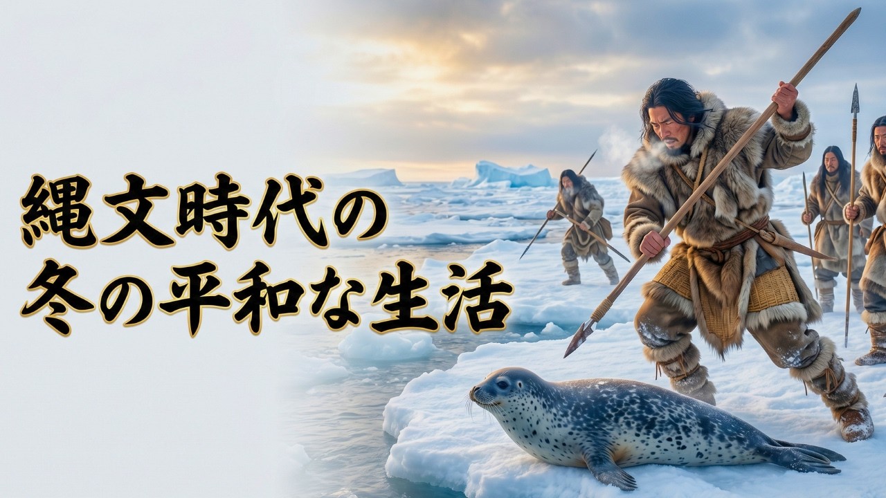 日本史 寝落ち 🌙 縄文の冬をどう越えた？ 竪穴住居の煙と火のぬくもり