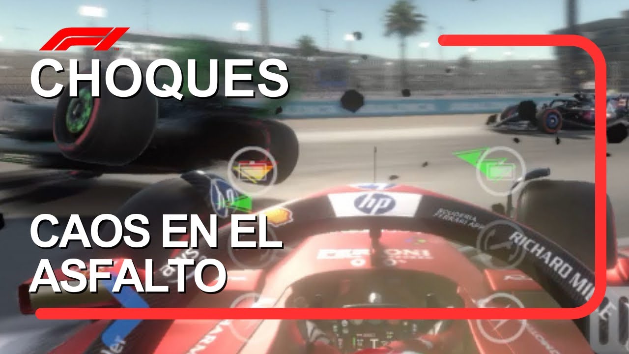 Monoposto 2024 | Los mejores choques de la carrera.