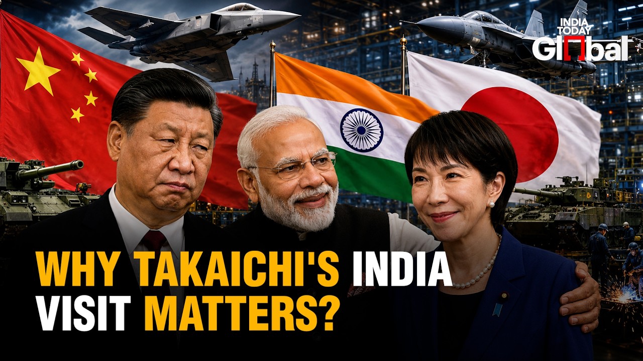 Takaichi's India Visit: Why Japan Is Betting Big on New Delhi Amid Regional Escalations | Explained