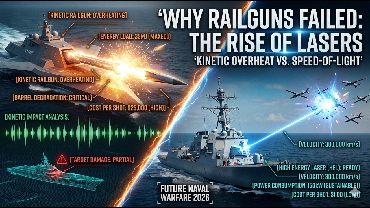SPEED OF LIGHT: How Lasers Solved the Railgun&rsquo;s Biggest Problem