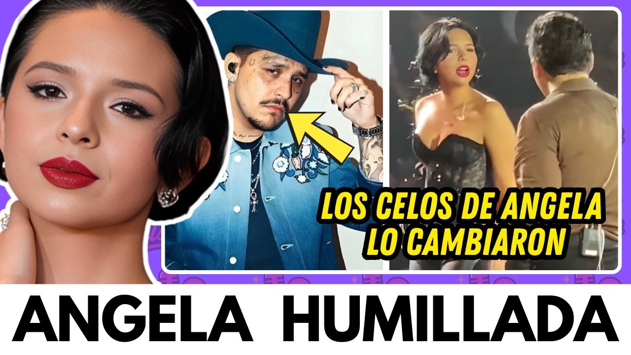 ÁNGELA AGUILAR HUMILLADA OBLIGA A NODAL A CAMBIAR SU MÚSICA Y LAS REDES EXPLOTAN CON LA PRUEBA