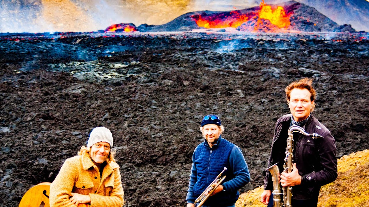 “Out of Nowhere” played by Mulo Francel with C-melody sax & Quadro Nuevo on Iceland’s vulcanos