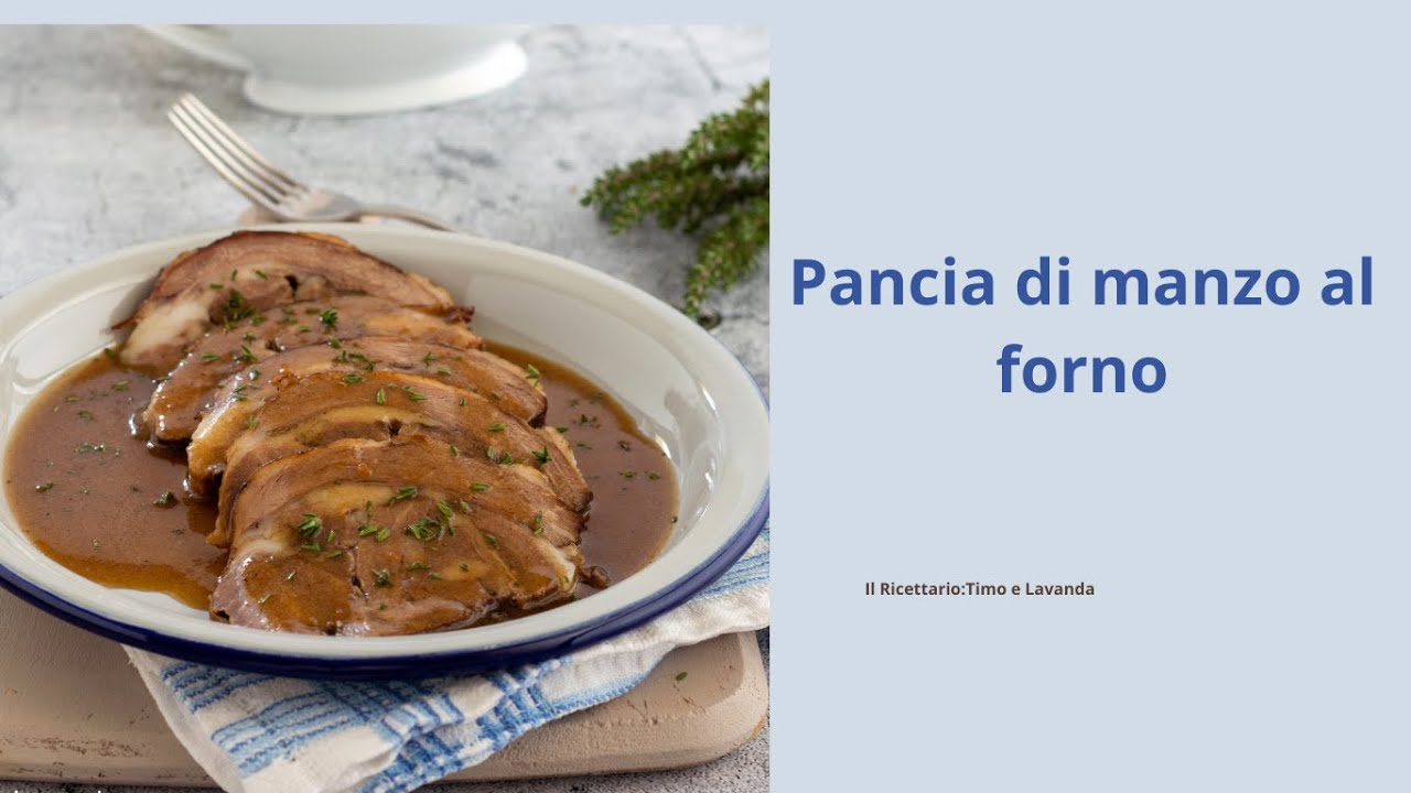 Pancia di manzo al forno