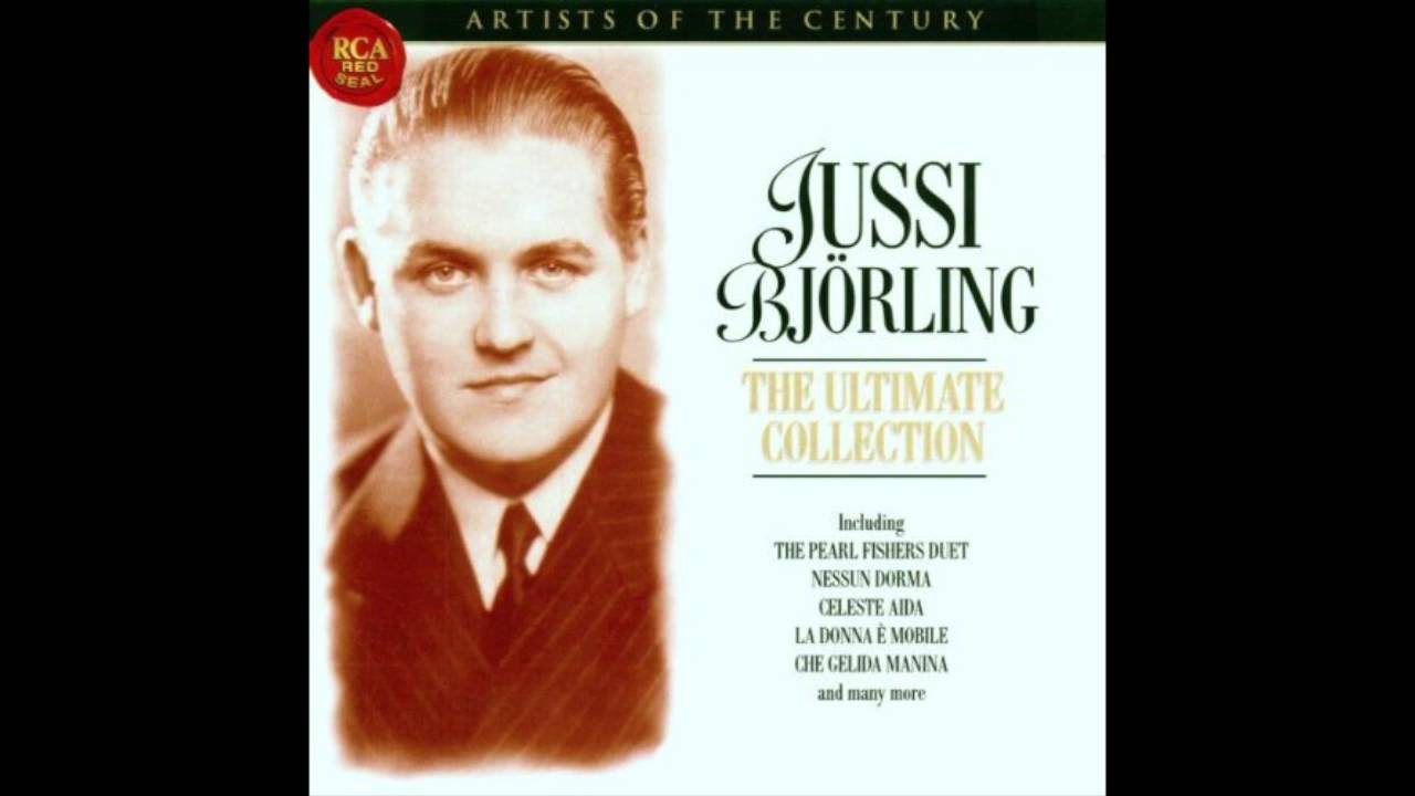 Jussi Björling Vesti la giubba Audio HQ