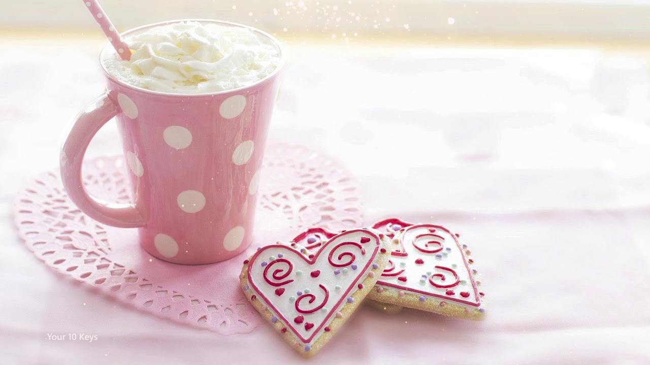 Valentine's Day Cocoa and Cookies ☕ Ambience ASMR: Crackling Fire, Nature Sounds & Romantic Music
