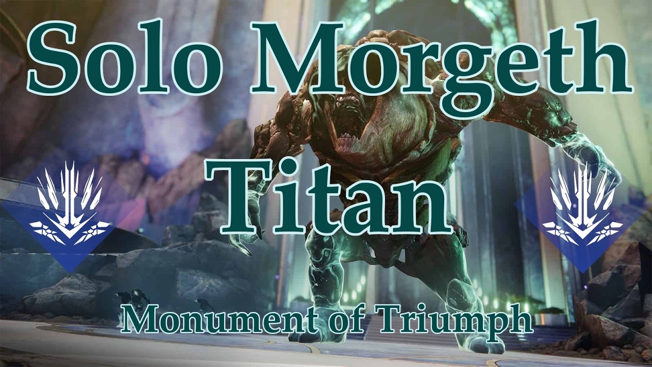Solo Morgeth with Glacial Quake (Titan, MoT)