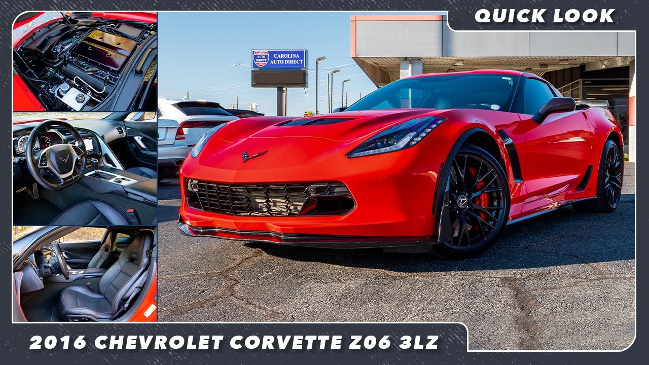 2016 Chevrolet Corvette Z06 3LZ | Z07 Performance PKG | Walk-Around