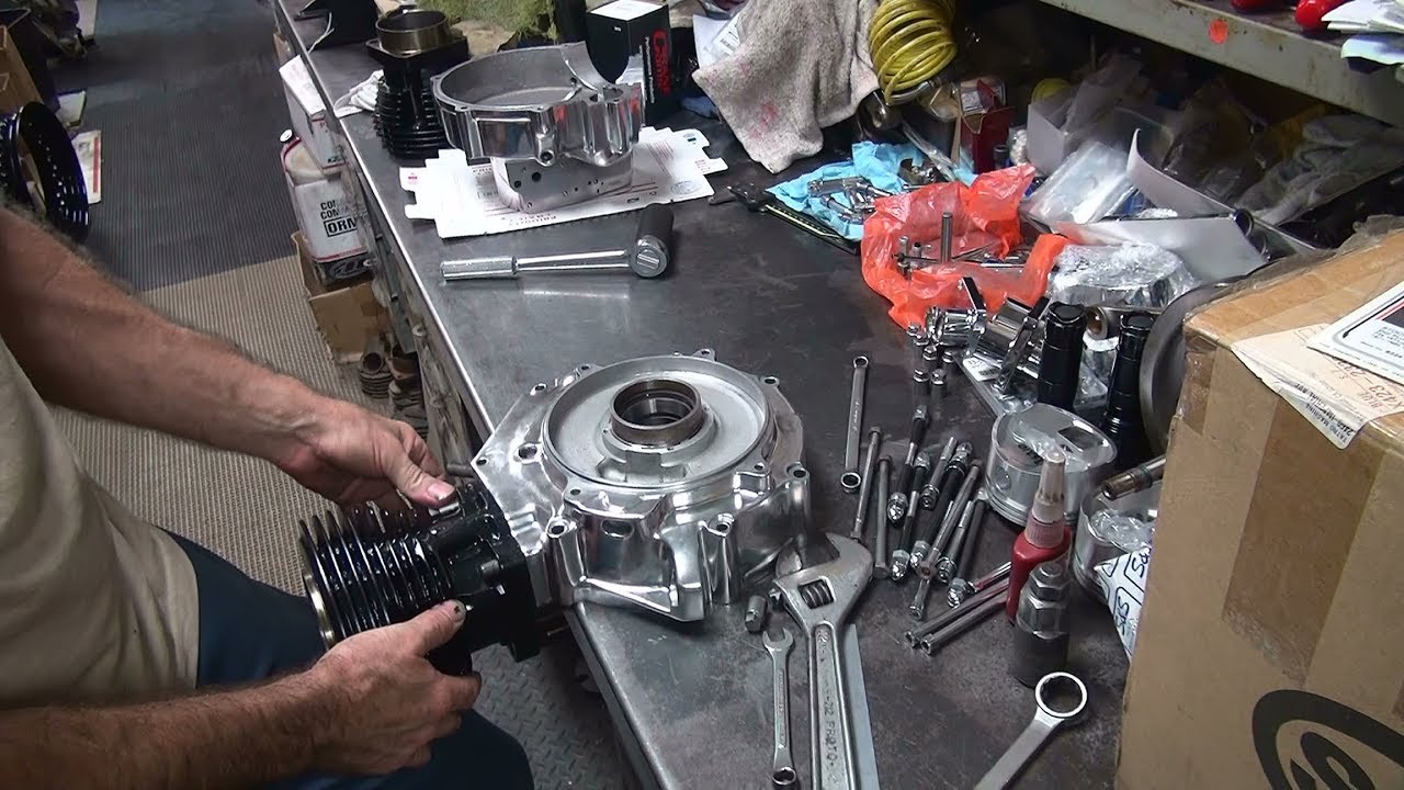 #114 1978 93ci stroker shovelhead big bore motor new bike build fl harley by tatro machine