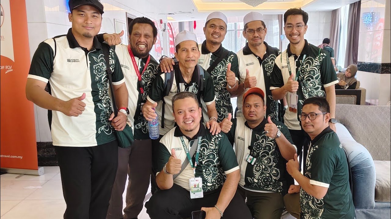 JEMAAH HAJI KEMBARA UMRAH 2025 MENINJAU DAN BERJALAN KE KOMPLEKS JAMARAT - SUASANA JAMARAT 2025