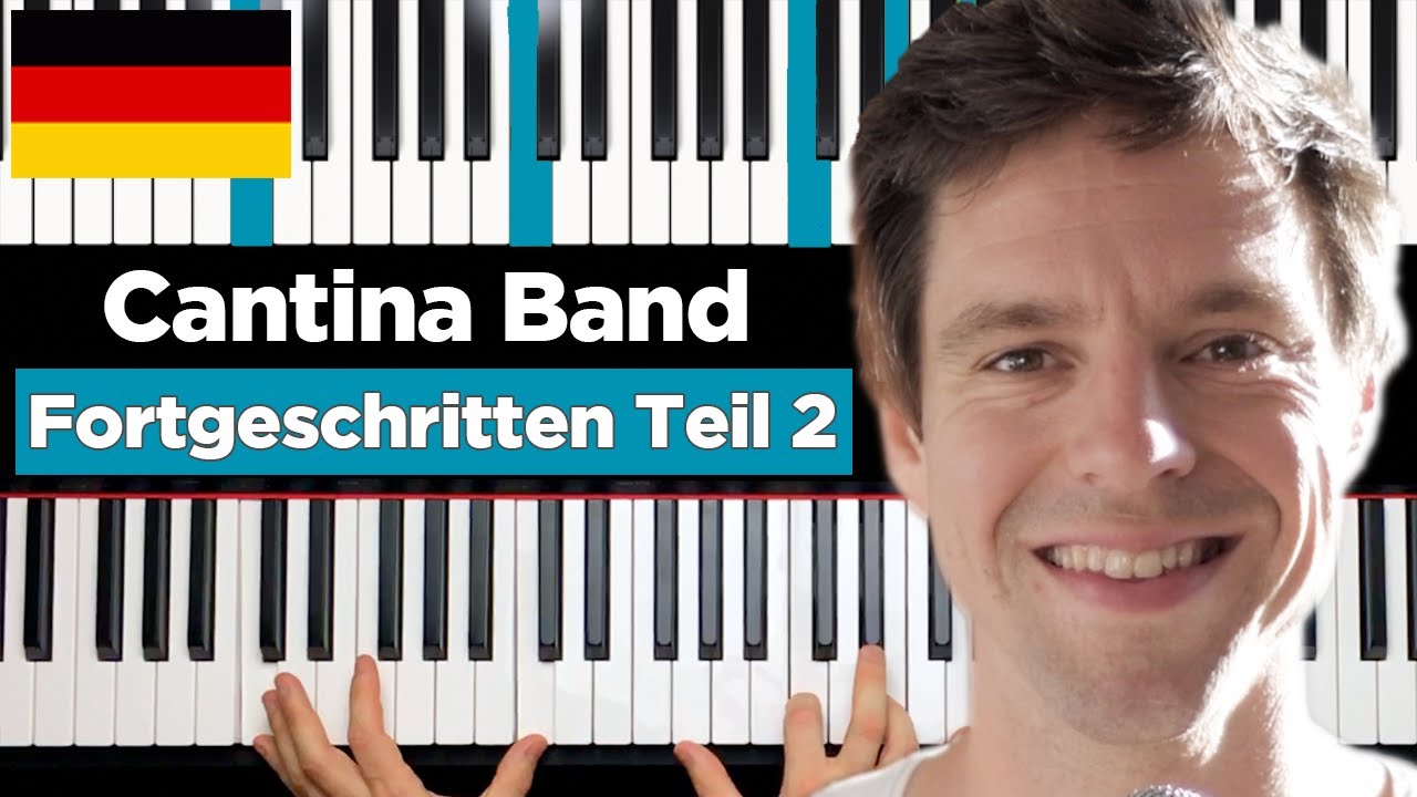 Cantina Band - STAR WARS - Klavier lernen - Fortgeschritten - Teil 2