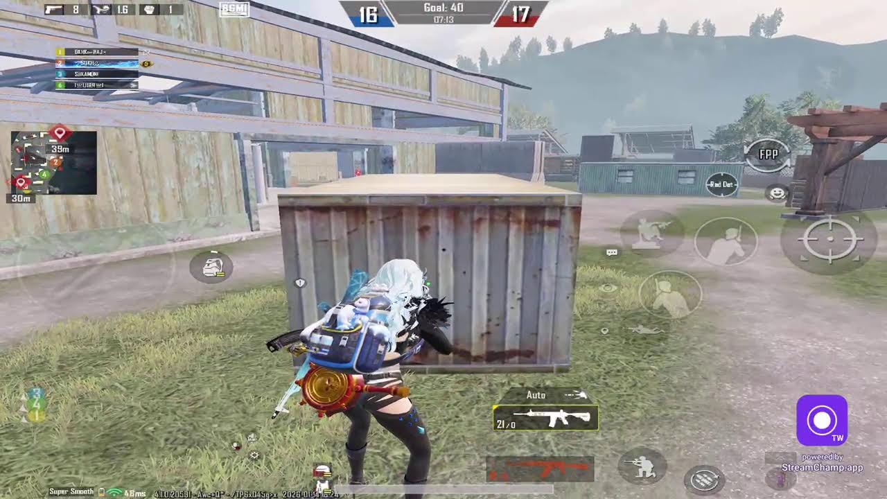 Broadcast powered by StreamChamp