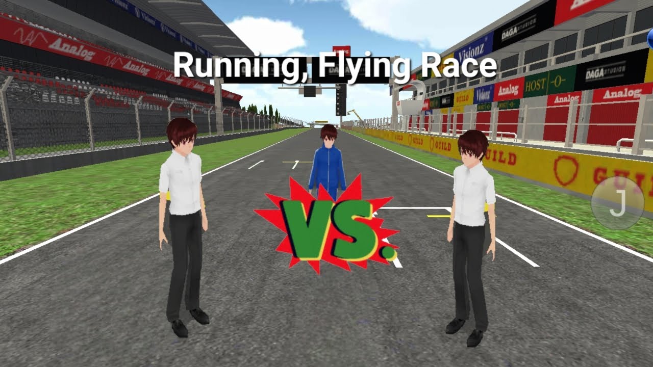 3D운전교실 구버전 vs 최신버전 사람 드래그 레이스
