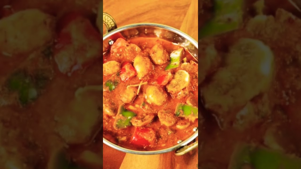 #short 🍄mushroom vegitable check out full recipe😋#outofthebox