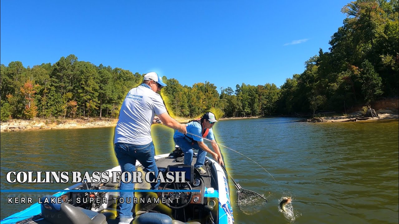 Kerr Lake - ViOlent DisAGREEMENT! Collins Bass for Cash Super Tournament 2022 - Day 1