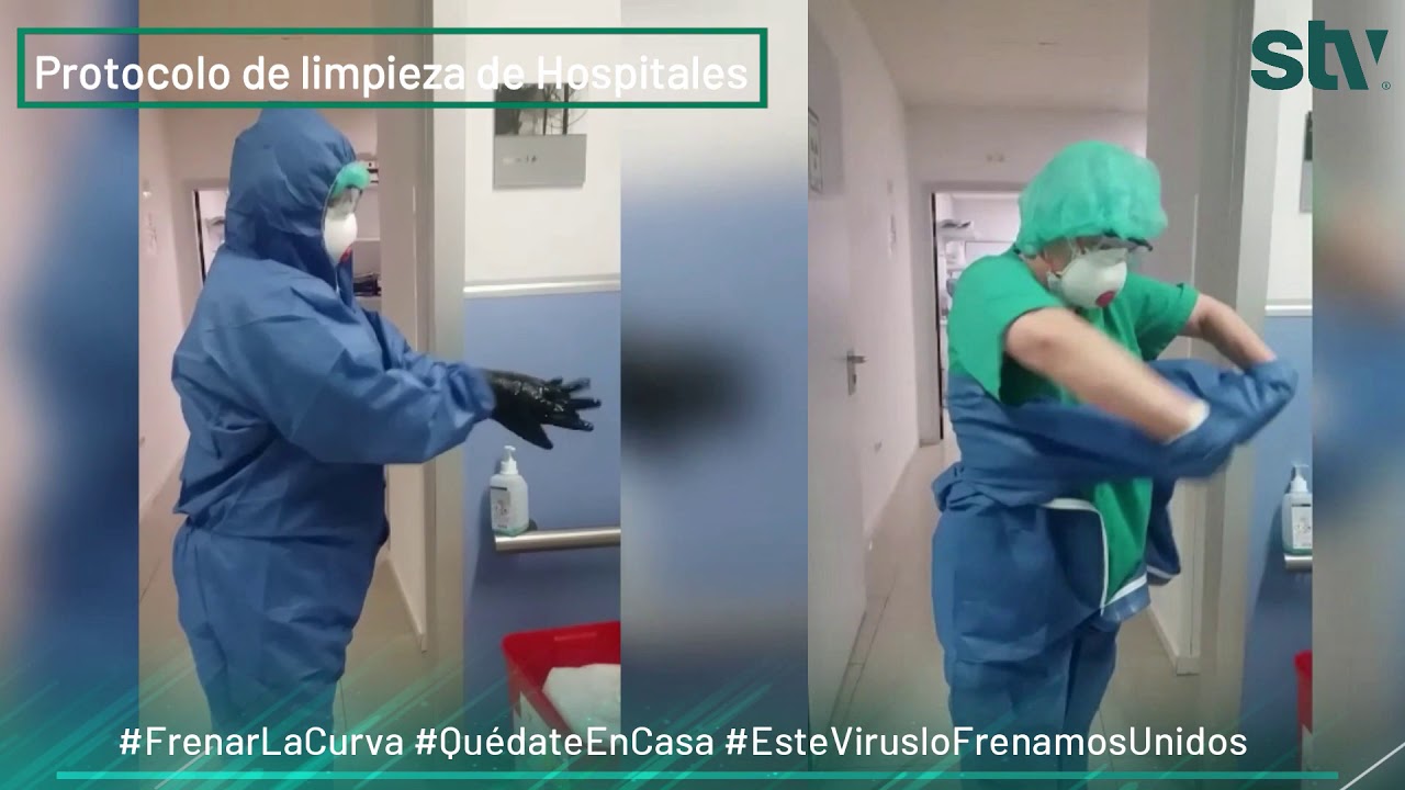 STV Servicio y protocolo de limpieza en Hospitales