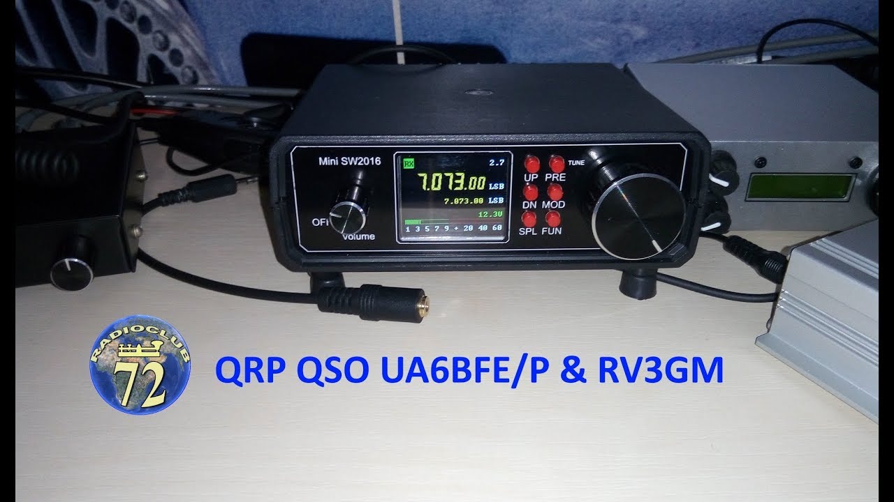 QRP CW QSO UA6BFE/P & RV3GM (7MHz)
