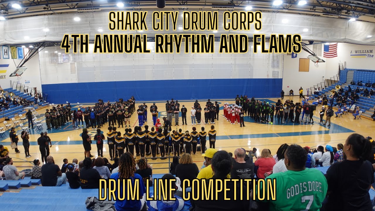 Shark City Drum Corps | 4th Annual Rhythm and Flams Drumline Competition