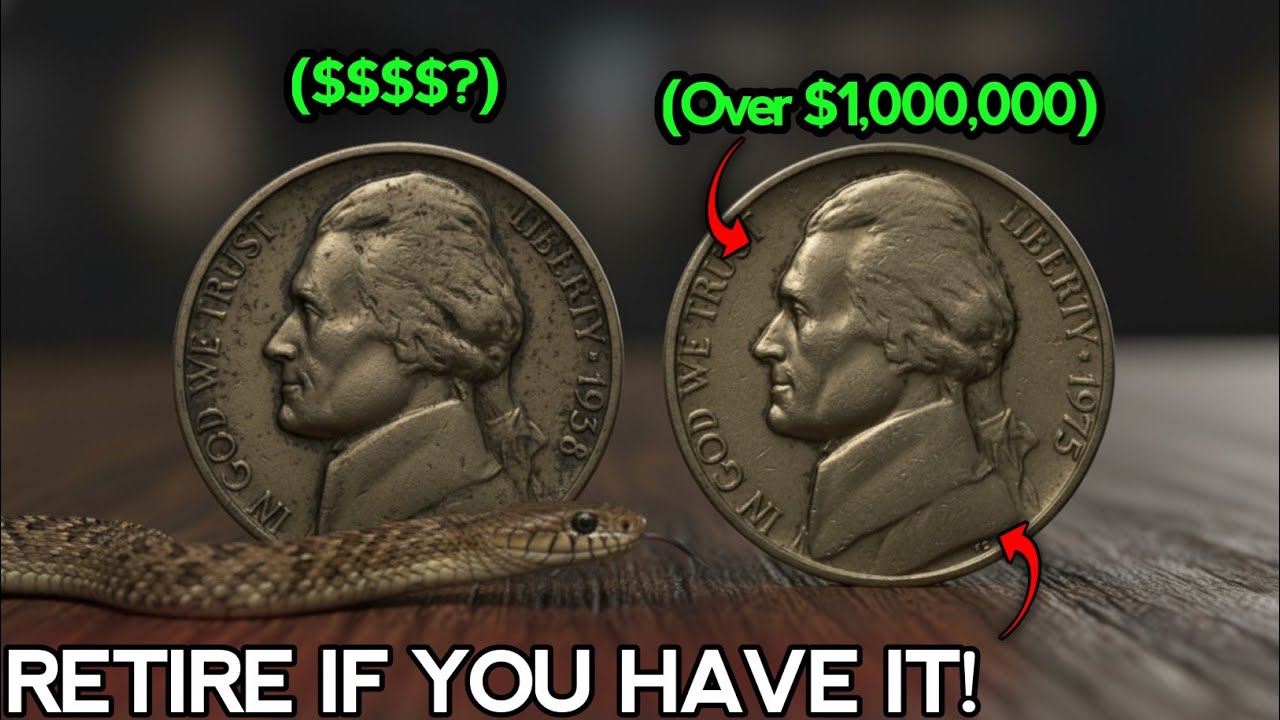 Top 5 Ultra Rare Jefferson Nickels You Should Never Spend — These Coins Are Worth BIG Money Today!