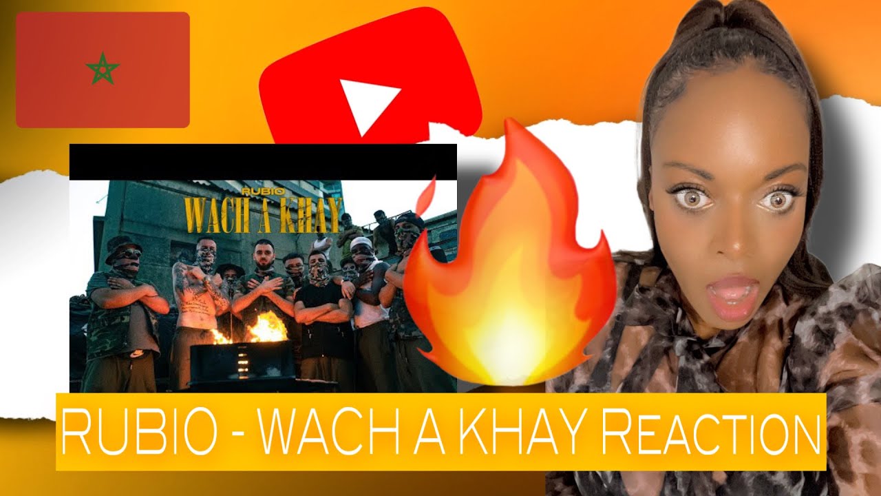 RUBIO - WACH A KHAY (OFFICIAL MUSIC VIDEO ) (EP NSR) Reaction