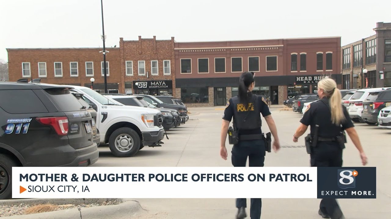 Mother & daughter patrol the streets together
